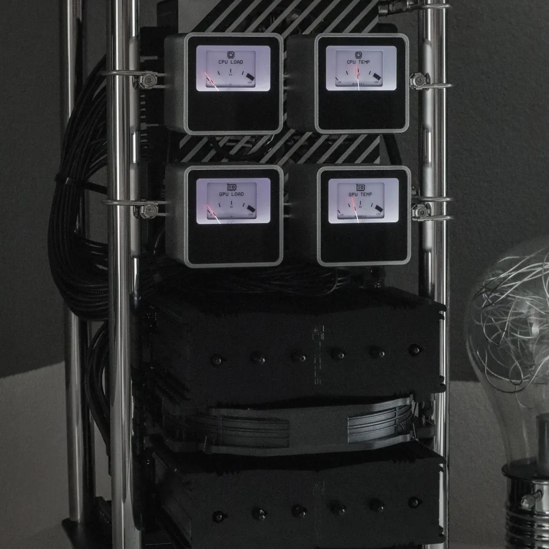 DA6 Open-Frame mit analogen Anzeigen