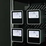 Foto 2: Analoge VU-Dials für CPU und GPU